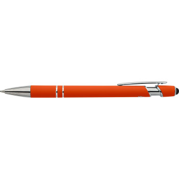 Penna in metallo personalizzata con logo - Penna a sfera Primo | Riciclata | Stylus