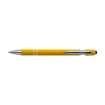 Penna in metallo personalizzata con logo - Penna a sfera Primo | Riciclata | Stylus