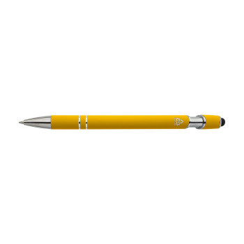 Penna in metallo personalizzata con logo - Penna a sfera Primo | Riciclata | Stylus