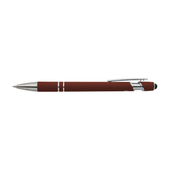 Penna in metallo personalizzata con logo - Penna a sfera Primo | Riciclata | Stylus