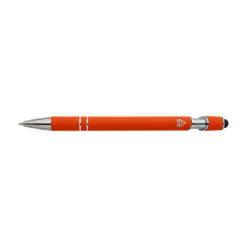 Penna in metallo personalizzata con logo - Penna a sfera Primo | Riciclata | Stylus