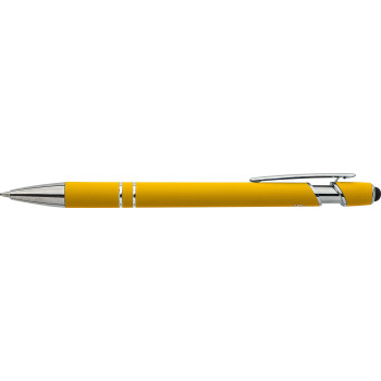 Penna in metallo personalizzata con logo - Penna a sfera Primo | Riciclata | Stylus