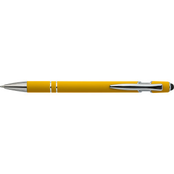 Penna in metallo personalizzata con logo - Penna a sfera Primo | Riciclata | Stylus