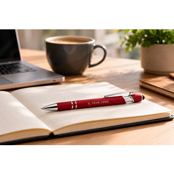 Penne touch screen personalizzate con logo - Penna a sfera Primo | Stylus