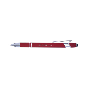 Penne touch screen personalizzate con logo - Penna a sfera Primo | Stylus