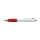 Penna a sfera personalizzabile Impression corpo bianco in ABS riciclato