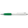 Penna a sfera personalizzabile Impression corpo bianco in ABS riciclato