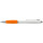 Penna a sfera personalizzabile Impression corpo bianco in ABS riciclato
