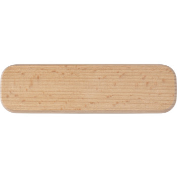 gadget ecologici con logo - Penna a sfera Tobias | Legno di faggio | Scatola in legno