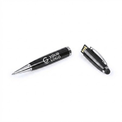 Penna multifunzionale personalizzabile con chiavetta USB 16GB e touch screen