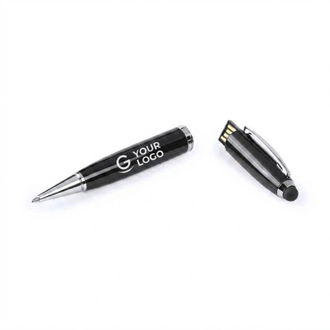Chiavette usb personalizzate - Penna multifunzionale personalizzabile con chiavetta USB 16GB e touch screen