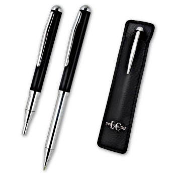 Penna in metallo personalizzata con logo - Penna sfera