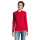 Polo donna personalizzabile in cotone pettinato maniche lunghe
