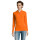 Polo donna personalizzabile in cotone pettinato maniche lunghe