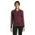 Polo donna personalizzabile in cotone pettinato maniche lunghe