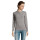 Polo donna personalizzabile in cotone pettinato maniche lunghe