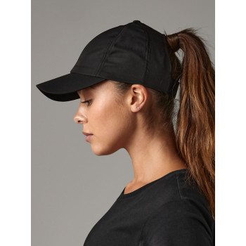 Cappellino baseball personalizzato con logo - Performance Ponytail Cap 