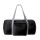 Borsa pieghevole personalizzabile in tessuto 290T RPET grigio nero