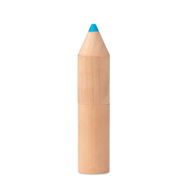 Matita personalizzata con logo - PETIT COLORET - Set 6 matite colorate