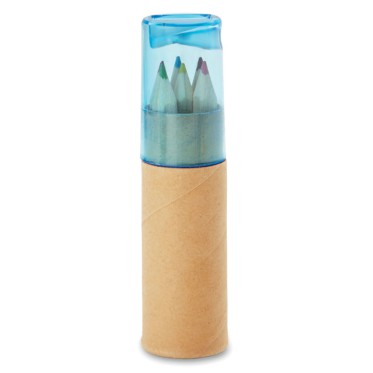 Matita personalizzata con logo - PETIT LAMBUT - Set 6 matite colorate