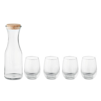 PICCADILLY - Set bicchieri e caraffa in vetro