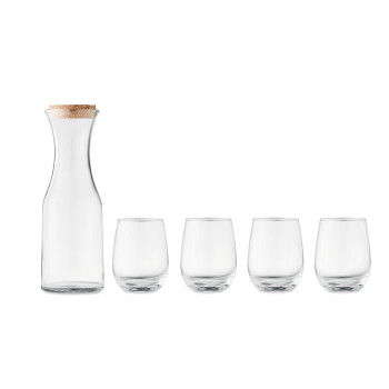 PICCADILLY - Set bicchieri e caraffa in vetro