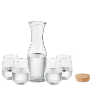 PICCADILLY - Set bicchieri e caraffa in vetro