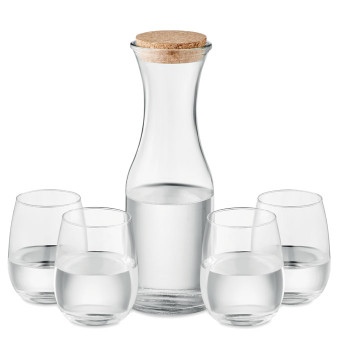 PICCADILLY - Set bicchieri e caraffa in vetro
