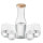 Set bicchieri e caraffa personalizzabile vetro riciclato 1 litro 420 ml
