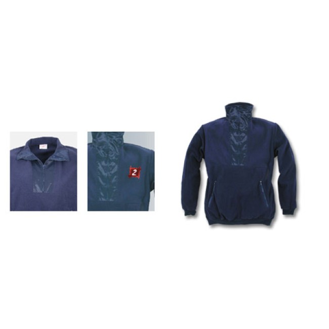 Pile  in colore blu navy, taglia XL.