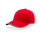 Cappellino personalizzabile Atlantis in twill di cotone con piping rilievo