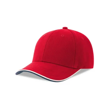 Cappellino baseball personalizzato con logo - Pilot piping sandwich-S
