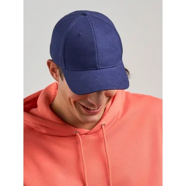 Cappello personalizzabile Atlantis in cotone organico con chiusura regolabile