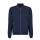 Giubbotto bomber personalizzabile blu navy/marrone con fodera antivento