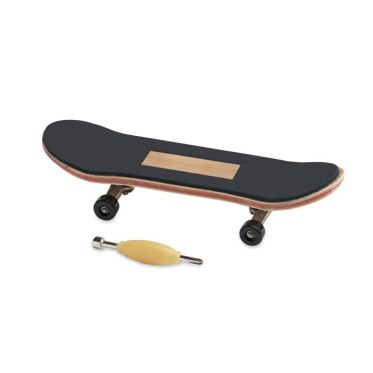 Giochi bambini personalizzati con logo - PIRUETTE - Mini skateboard di legno