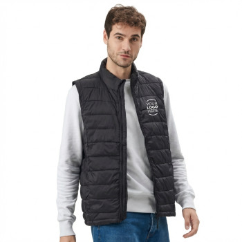Gilet personalizzato - Piumino smanicato personalizzabile Black Spider in nylon resistente