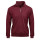 Felpa personalizzabile collo lupetto con zip corta e tessuto misto cotone poliestere
