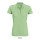 Polo da donna personalizzabile 100% cotone biologico colletto a coste