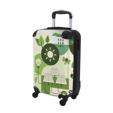 Trolley personalizzabile con frontale trasparente