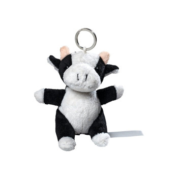 Portachiavi con peluche personalizzati - plush cow with keychain