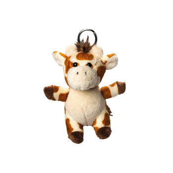 Portachiavi con peluche personalizzati - Plush giraffe with keychain