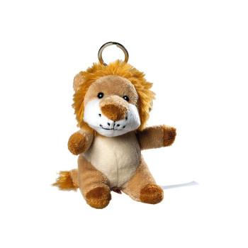 Portachiavi con peluche personalizzati - plush lion with keychain