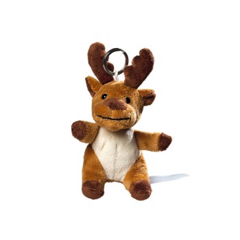 Plush moose with keyc 100%P