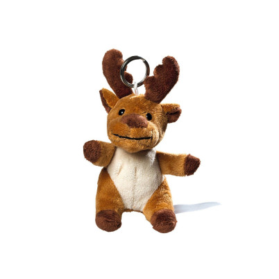 Plush moose with keyc 100%P