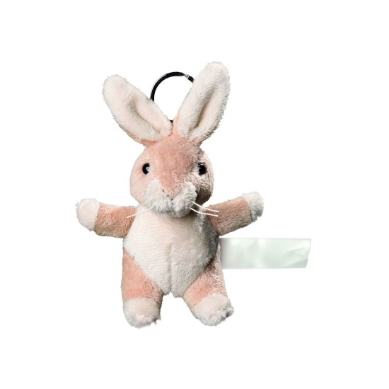 Plush rabbit with keyc 100%P