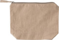 Pochette cosmetica Cressida | Cotone riciclato 180 g/m²