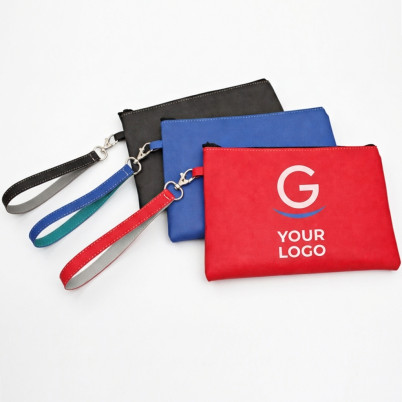 Pochette personalizzabile Reflexa in materiale vivella accoppiato resistente all’acqua