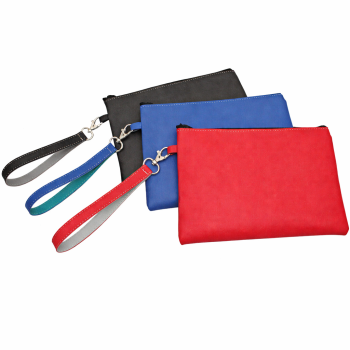 Pochette personalizzabile Reflexa in materiale vivella accoppiato resistente all’acqua