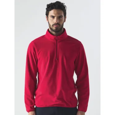 Micropile personalizzabile Black Spider con mezza zip elasticizzata