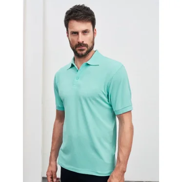 Polo maniche corte personalizzabile Daiber taglio sportivo cotone